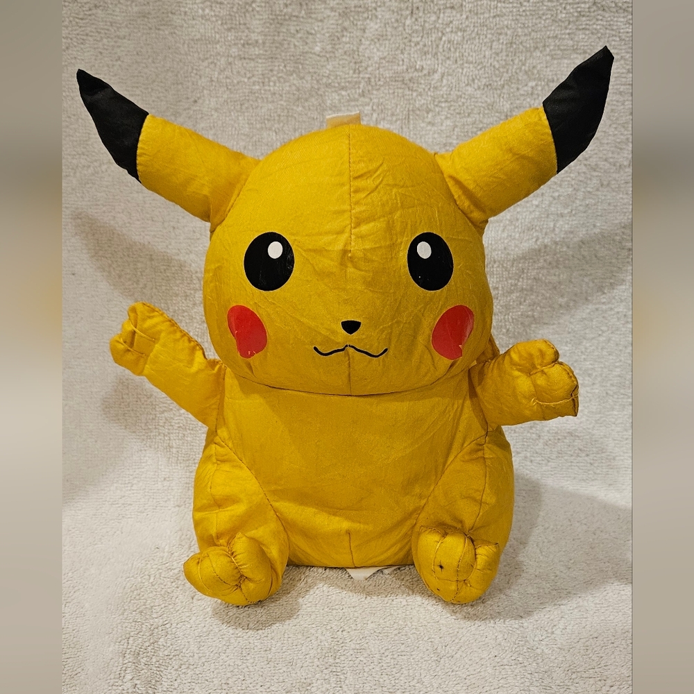 VINTAGE NINTENDO POKEMON PIKACHU SPONGE BUDDIE FROM 1999